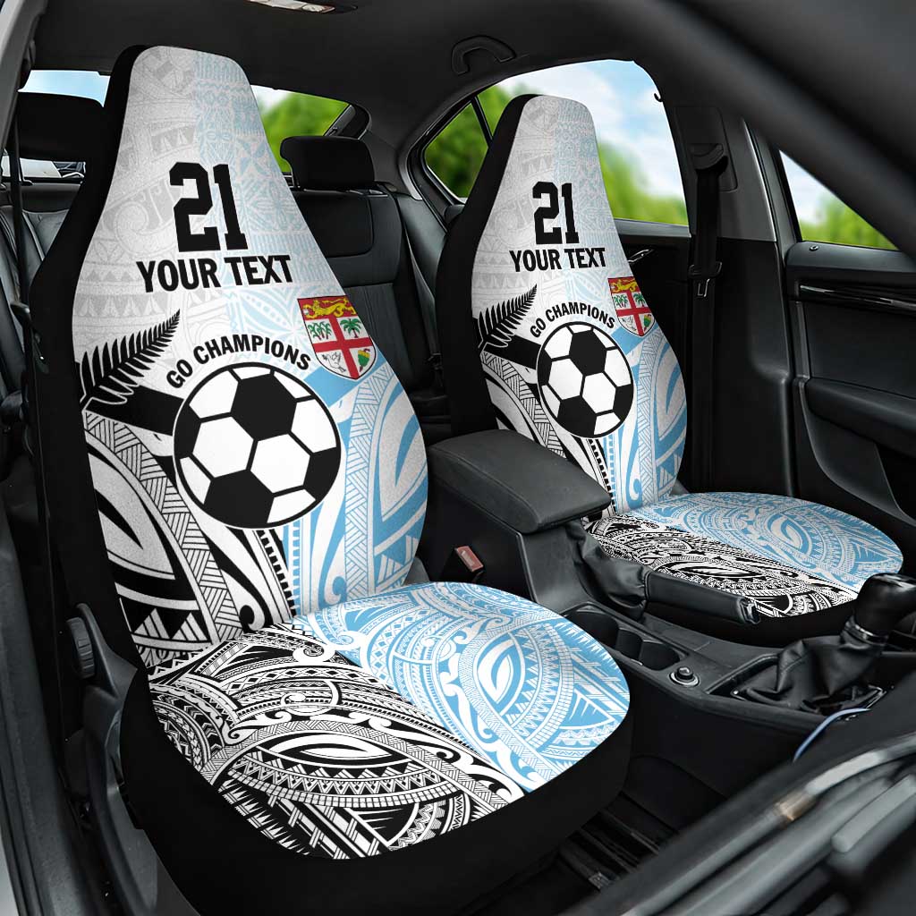 New Zealand-Fiji Football Custom Car Seat Cover Together Go Champions LT9 One Size Art - Polynesian Pride