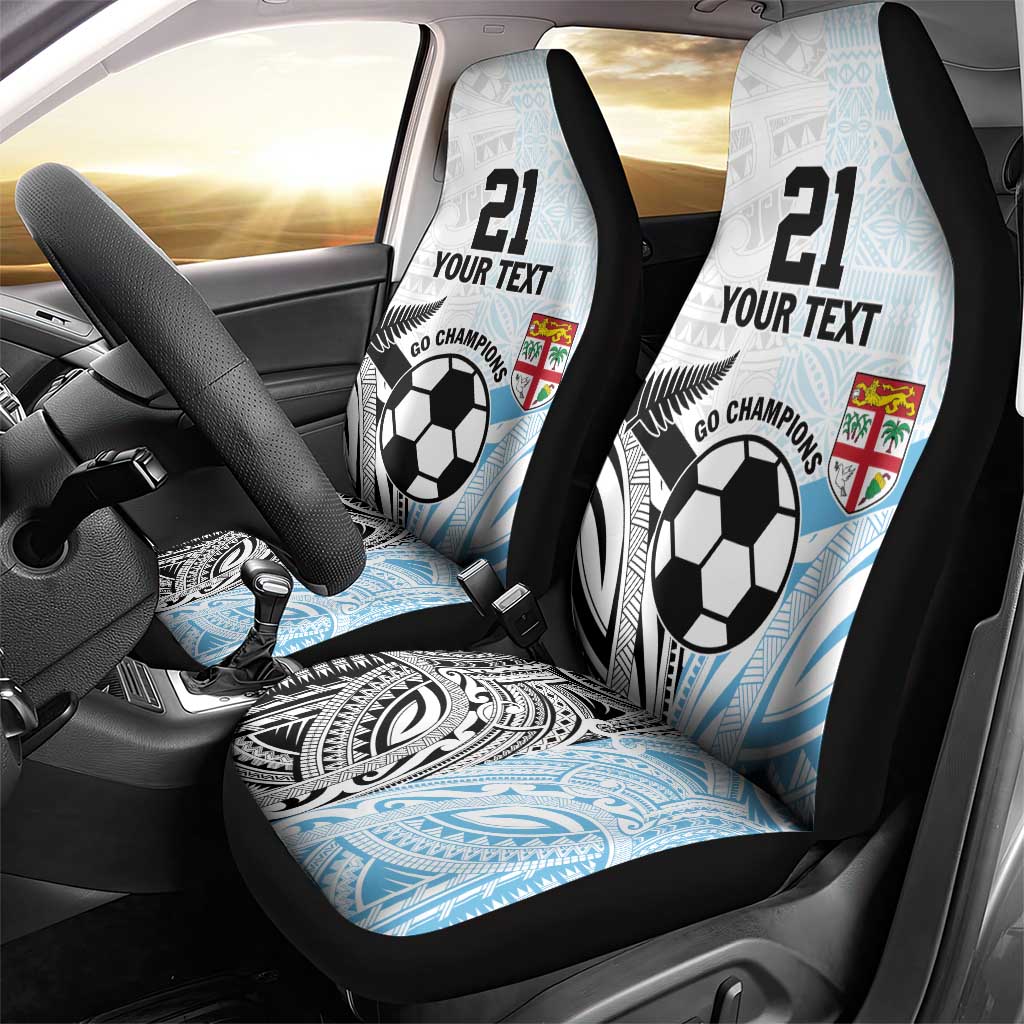 New Zealand-Fiji Football Custom Car Seat Cover Together Go Champions LT9 - Polynesian Pride