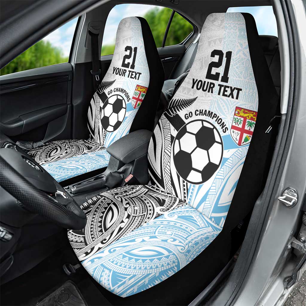 New Zealand-Fiji Football Custom Car Seat Cover Together Go Champions LT9 - Polynesian Pride