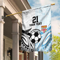 New Zealand-Fiji Football Custom Garden Flag Together Go Champions LT9 House Flag Art - Polynesian Pride