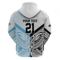 New Zealand-Fiji Football Custom Hoodie Together Go Champions LT9 - Polynesian Pride