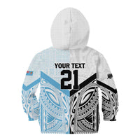 New Zealand-Fiji Football Custom Kid Hoodie Together Go Champions LT9 - Polynesian Pride