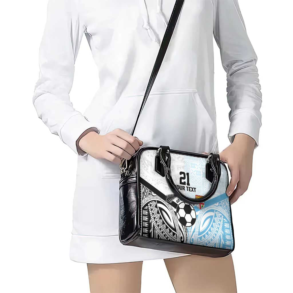 New Zealand-Fiji Football Custom Shoulder Handbag Together Go Champions