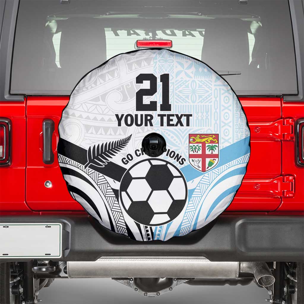 New Zealand-Fiji Football Custom Spare Tire Cover Together Go Champions LT9 - Polynesian Pride