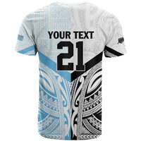New Zealand-Fiji Football Custom T Shirt Together Go Champions LT9 - Polynesian Pride