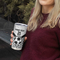 New Zealand-Fiji Football Custom Tumbler Cup Together Go Champions LT9 - Polynesian Pride