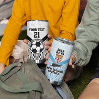 New Zealand-Fiji Football Custom Tumbler Cup Together Go Champions LT9 - Polynesian Pride
