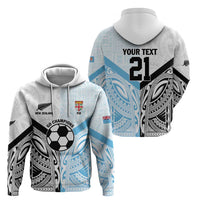 New Zealand-Fiji Football Custom Zip Hoodie Together Go Champions LT9 - Polynesian Pride