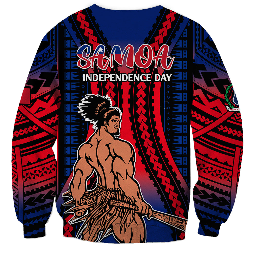 Polynesian Samoa Independence Day Sweatshirt Polynesian Pacific Tribal LT9 - Polynesian Pride