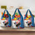 Personalized Filipino-American Grocery Bag The Eight-Rayed Sun with Bald Eagle