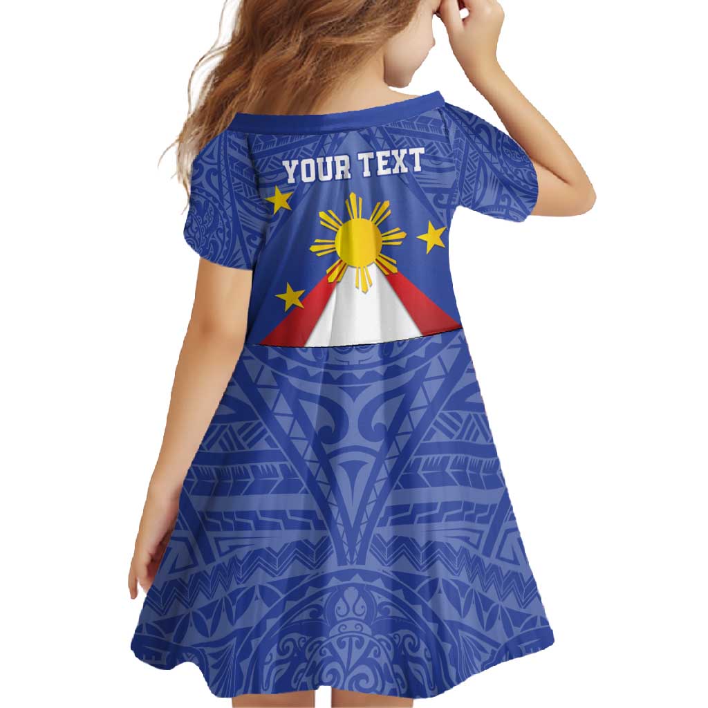 Personalized Pilipinas Eight-Rayed Sun Family Matching Tank Maxi Dress and Hawaiian Shirt Philippines Map With Polynesian Style LT9 - Polynesian Pride