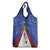 Personalized Pilipinas Eight-Rayed Sun Grocery Bag Philippines Map With Polynesian Style