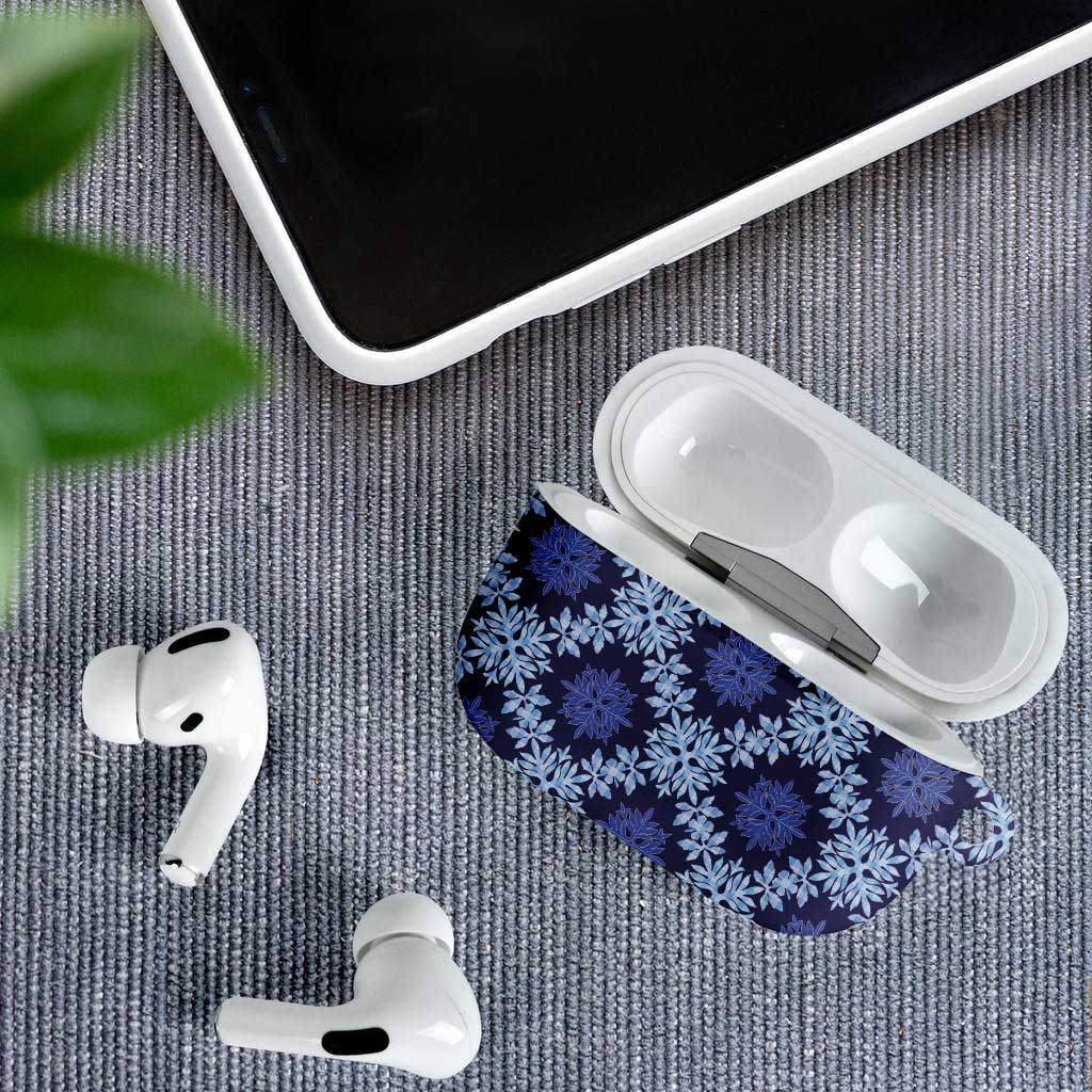 Palaka Hawaiian Quilt Seamless Pattern AirPods Case - Polynesian Pride