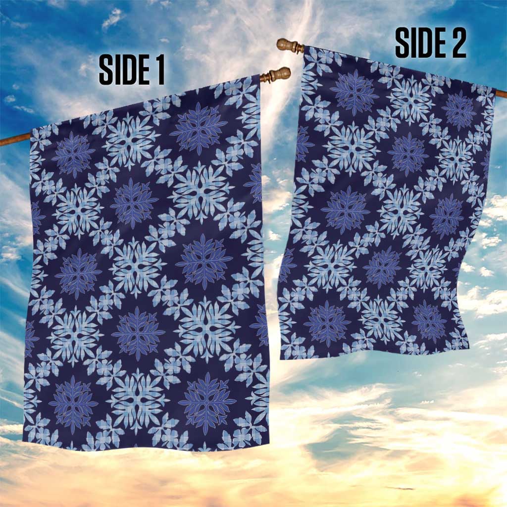 Palaka Hawaiian Quilt Seamless Pattern Garden Flag - Polynesian Pride