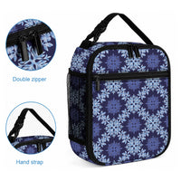 Palaka Hawaiian Quilt Seamless Pattern Lunch Bag LT9 - Polynesian Pride