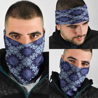 Palaka Hawaiian Quilt Seamless Pattern Neck Gaiter - Polynesian Pride