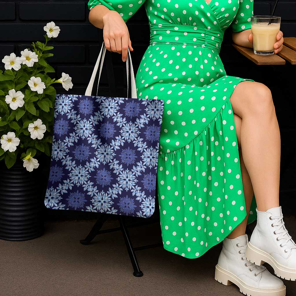 Palaka Hawaiian Quilt Seamless Pattern Tote Bag - Polynesian Pride