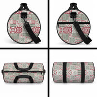 Mele Kalikimaka Hawaii Christmas Duffle Bag Aloha Spirit with Hawaiian Quilt Pattern LT9 - Polynesian Pride