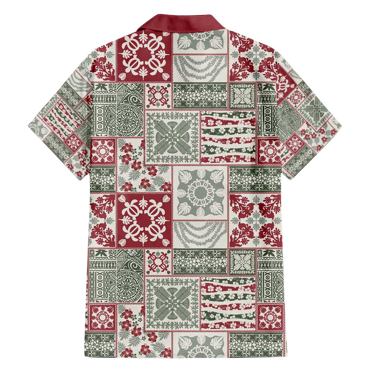 Mele Kalikimaka Hawaii Christmas Family Matching Off The Shoulder Long Sleeve Dress and Hawaiian Shirt Aloha Spirit with Hawaiian Quilt Pattern LT9 - Polynesian Pride