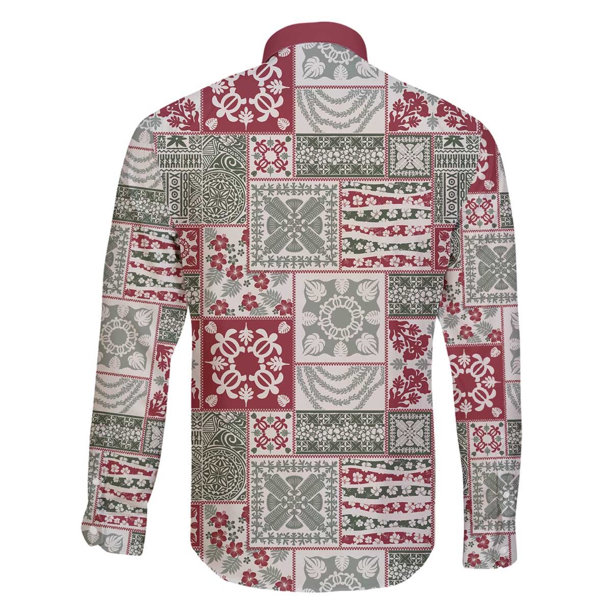 Mele Kalikimaka Hawaii Christmas Family Matching Off The Shoulder Long Sleeve Dress and Hawaiian Shirt Aloha Spirit with Hawaiian Quilt Pattern LT9 - Polynesian Pride