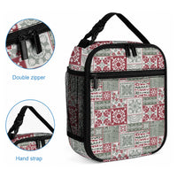 Mele Kalikimaka Hawaii Christmas Lunch Bag Aloha Spirit with Hawaiian Quilt Pattern LT9 - Polynesian Pride