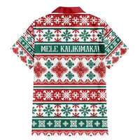 Mele Kalikimaka Hawaii Christmas Family Matching Mermaid Dress and Hawaiian Shirt Hawaiian Quilt Pattern Style LT9 - Polynesian Pride