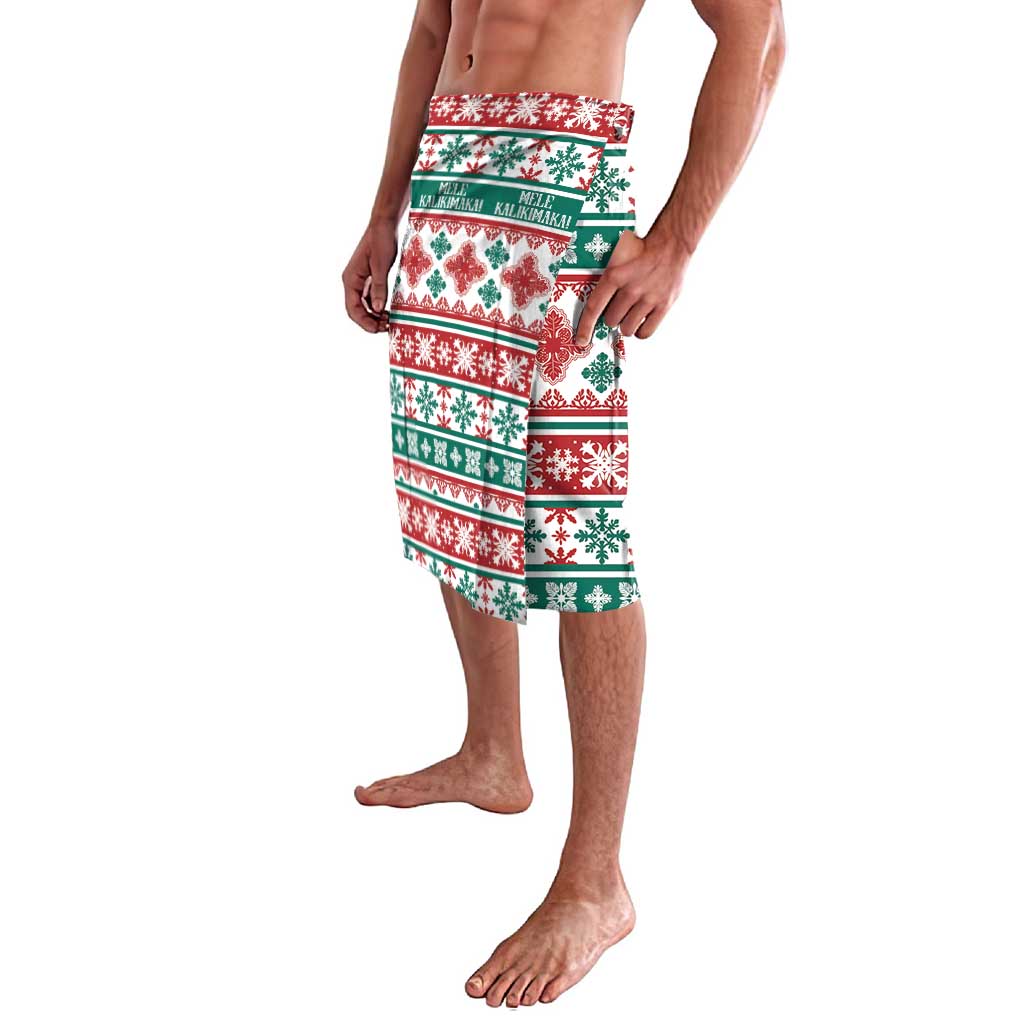 Mele Kalikimaka Hawaii Christmas Lavalava Hawaiian Quilt Pattern Style - Polynesian Pride