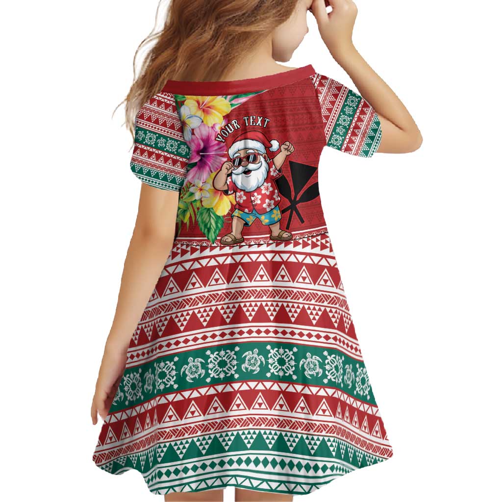 Santa Surf Mele Kalikimaka Personalized Family Matching Summer Maxi Dress and Hawaiian Shirt Aloha Tropical Christmas Vibes LT9 - Polynesian Pride