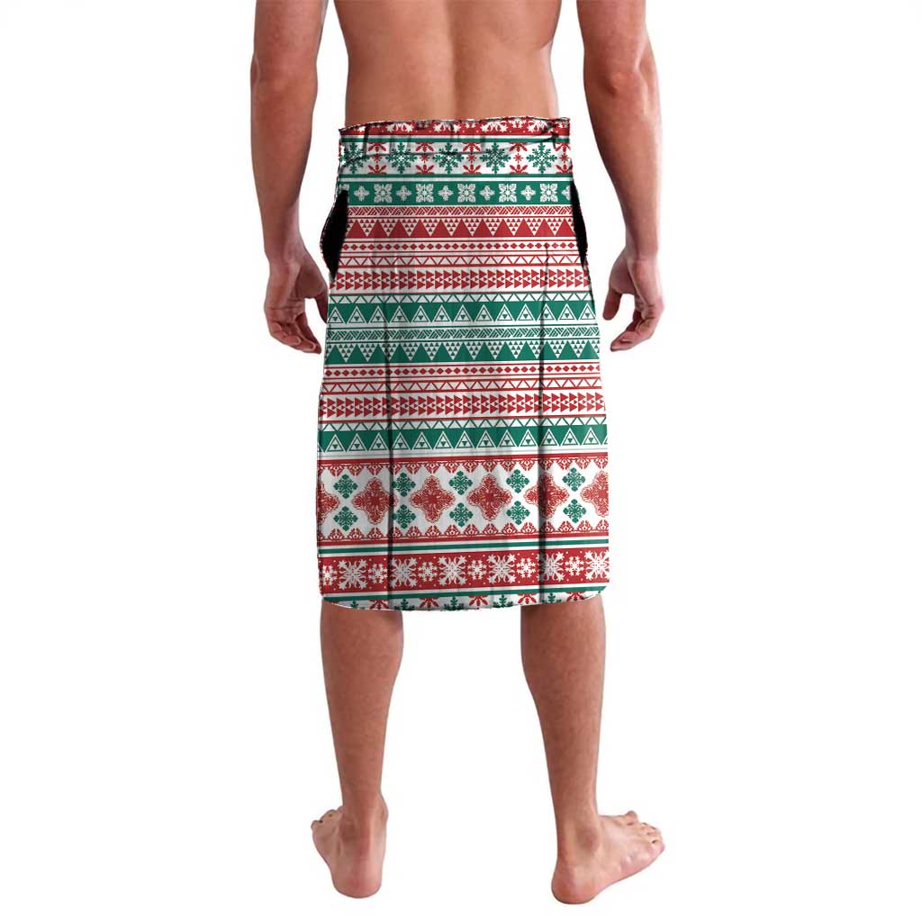 Shaka Sign Skull Mele Kalikimaka Personalized Lavalava Hawaiian Quilt Pattern - Polynesian Pride