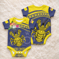 Niue Coconut Crab Baby Onesie Rock of Polynesia LT9 - Polynesian Pride