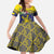 Niue Coconut Crab Family Matching Summer Maxi Dress and Hawaiian Shirt Rock of Polynesia