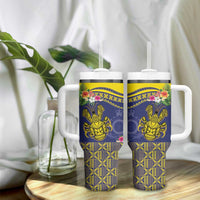 Niue Coconut Crab Tumbler With Handle Rock of Polynesia
