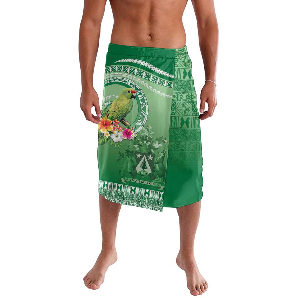 Norfolk Parakeet Tropical Lavalava Norfolk Island Tribal Pattern