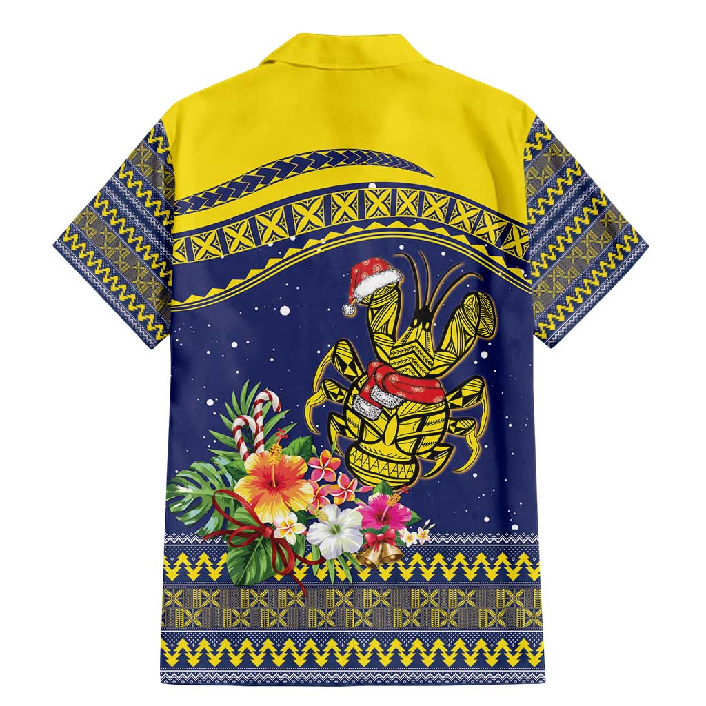 Monuina e Kilisimasi Niue Christmas Family Matching Mermaid Dress and Hawaiian Shirt Niuean Tribal Pattern LT9 - Polynesian Pride