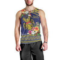 Monuina e Kilisimasi Niue Christmas Men Tank Top Niuean Tribal Pattern