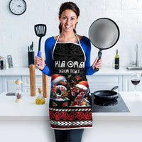 Aotearoa Six Seven Personalized Apron New Zealand Funny Christmas - Polynesian Pride