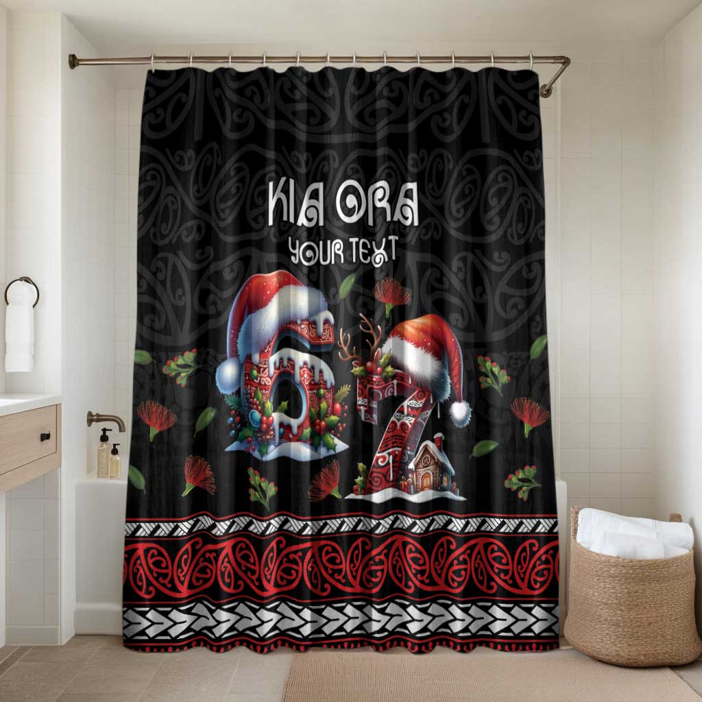 Aotearoa Six Seven Personalized Bathroom Set New Zealand Funny Christmas - Polynesian Pride