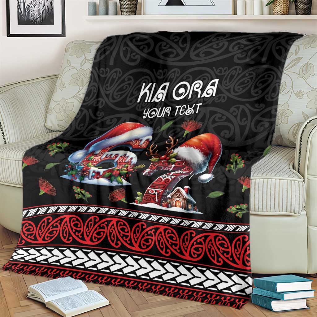 Aotearoa Six Seven Personalized Blanket New Zealand Funny Christmas - Polynesian Pride