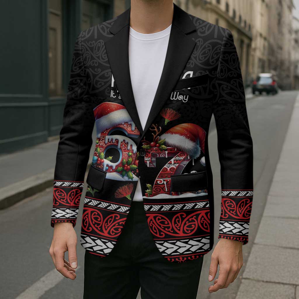Aotearoa Six Seven Personalized Blazer New Zealand Funny Christmas - Polynesian Pride