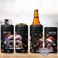 Aotearoa Six Seven Personalized 4 in 1 Can Cooler Tumbler New Zealand Funny Christmas - Polynesian Pride