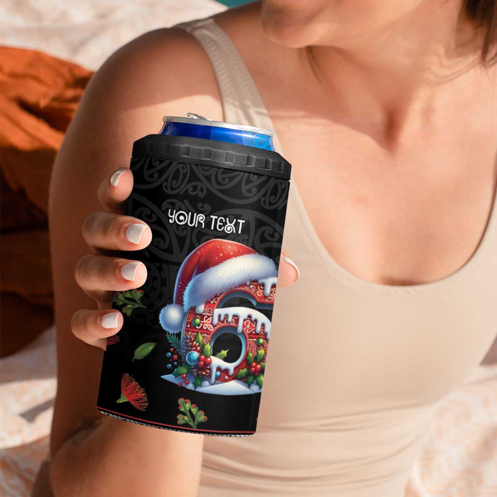 Aotearoa Six Seven Personalized 4 in 1 Can Cooler Tumbler New Zealand Funny Christmas - Polynesian Pride