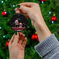 Aotearoa Six Seven Personalized Ceramic Ornament New Zealand Funny Christmas - Polynesian Pride