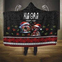 Aotearoa Six Seven Personalized Hooded Blanket New Zealand Funny Christmas - Polynesian Pride