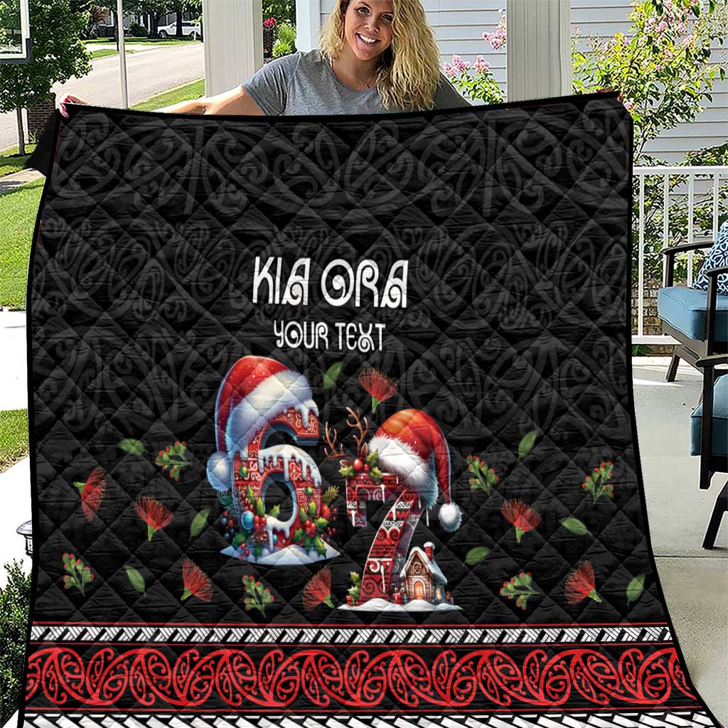 Aotearoa Six Seven Personalized Quilt New Zealand Funny Christmas - Polynesian Pride