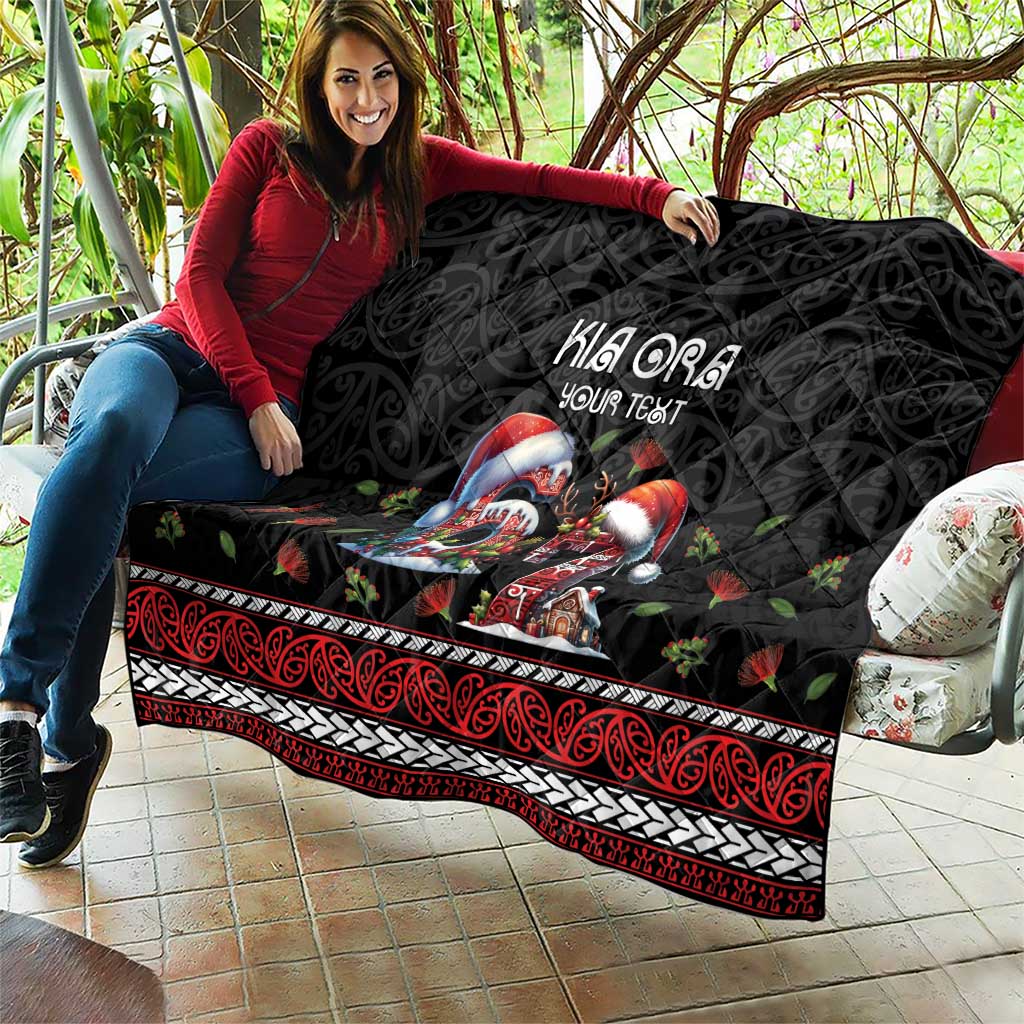 Aotearoa Six Seven Personalized Quilt New Zealand Funny Christmas - Polynesian Pride