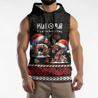 Aotearoa Six Seven Personalized Sleeveless Hoodie New Zealand Funny Christmas - Polynesian Pride