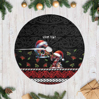 Aotearoa Six Seven Personalized Tree Skirt New Zealand Funny Christmas - Polynesian Pride