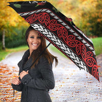 Aotearoa Six Seven Personalized Umbrella New Zealand Funny Christmas - Polynesian Pride