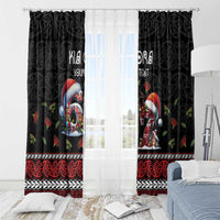 Aotearoa Six Seven Personalized Window Curtain New Zealand Funny Christmas - Polynesian Pride