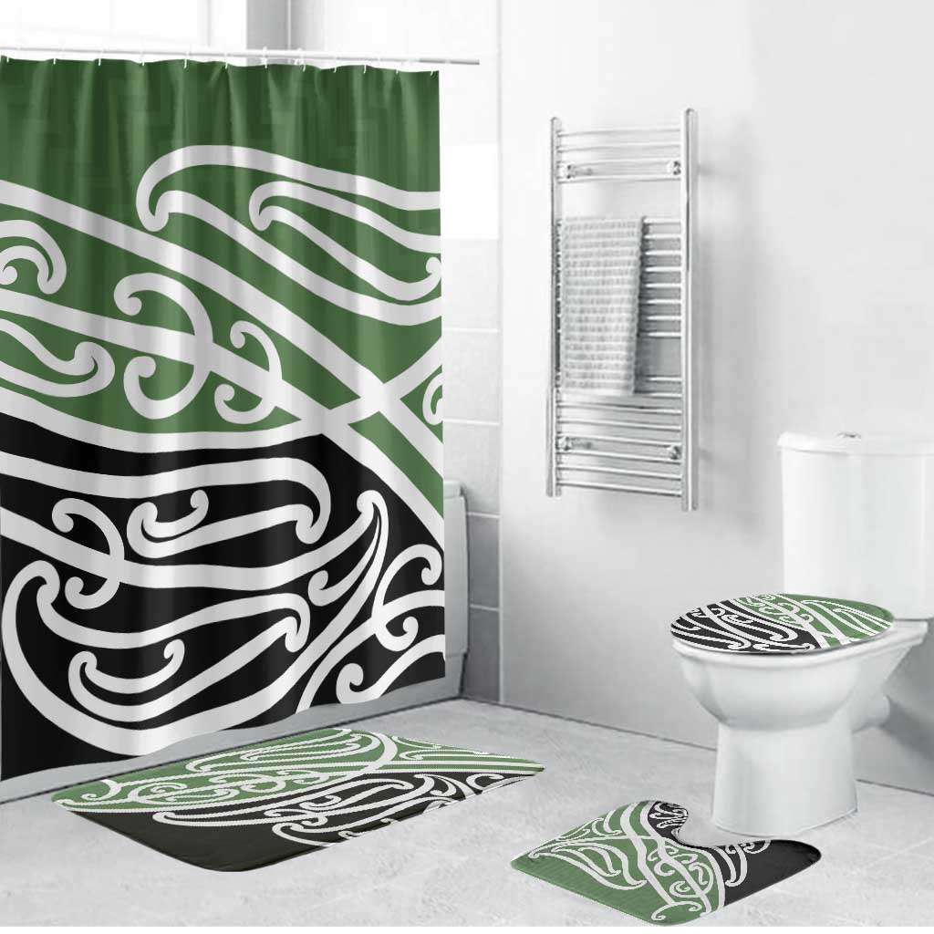 Green Fern New Zealand Kowhai Ngutukak Bathroom Set - Polynesian Pride